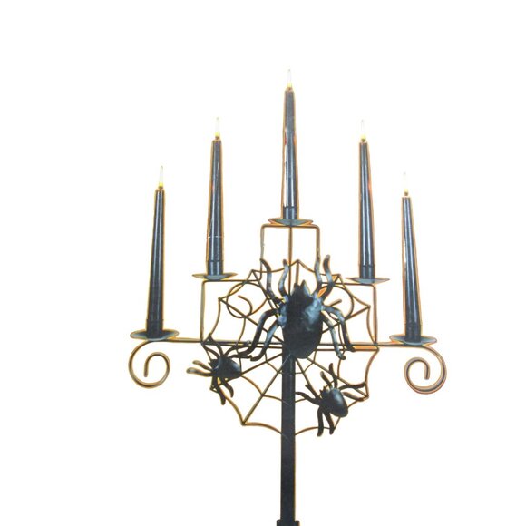 Haunted Spider 24" Candelabra By Spencers - Picture 3 of 12